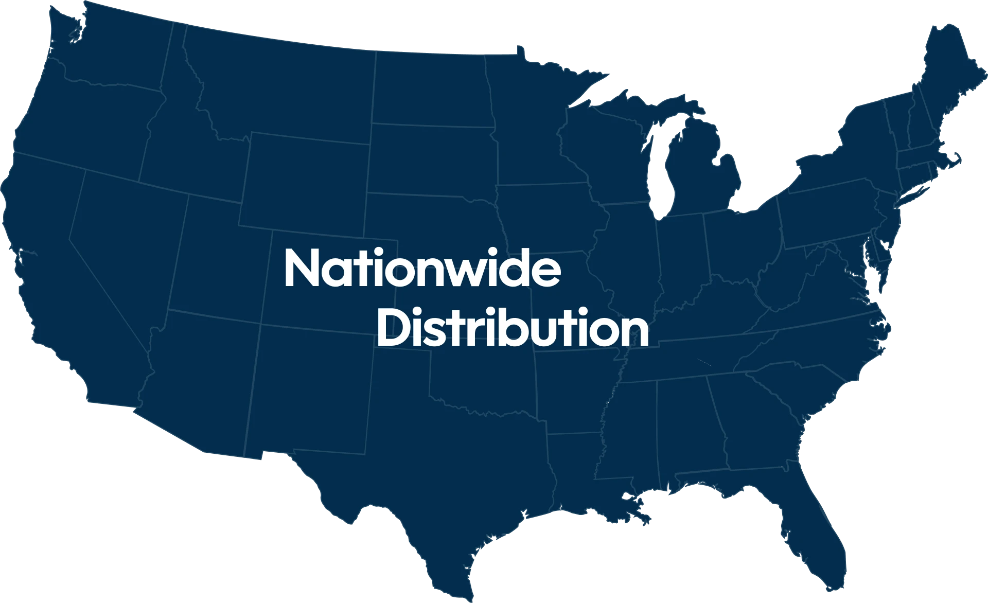 Nationwide Distribution